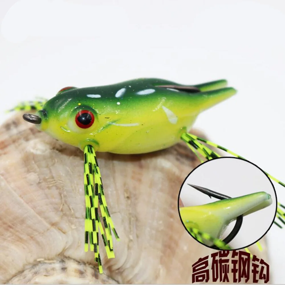 Шт. 1 шт.. подходит для начинающих силикагель лягушка мягкие приманки моря Карп