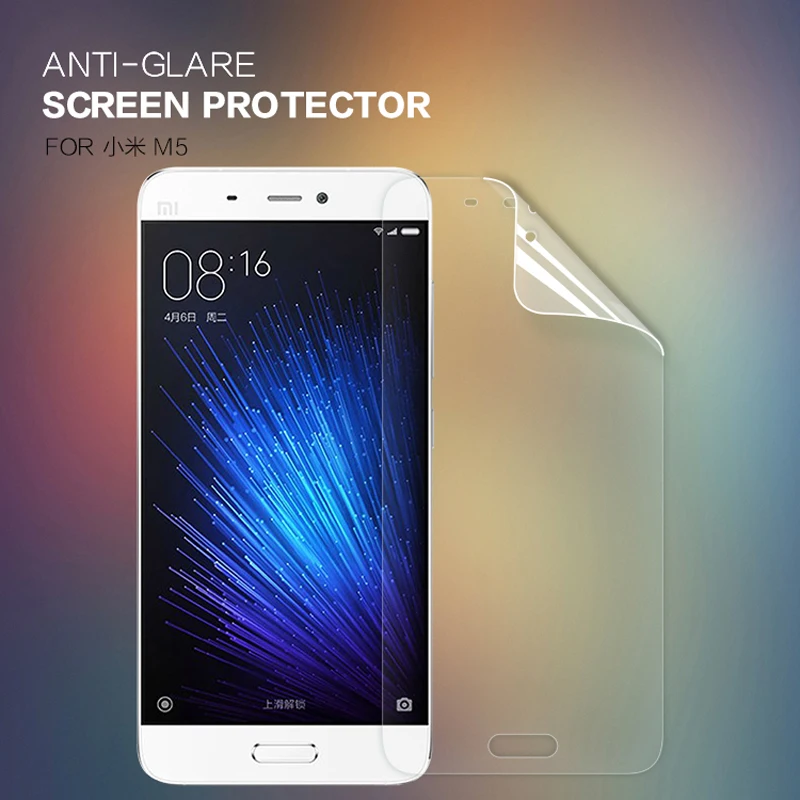 Супер прозрачная защитная пленка для Xiaomi Mi 5/M5 Nillkin прозрачная матовая защита экрана против отпечатков пальцев для Xiaomi Mi 5