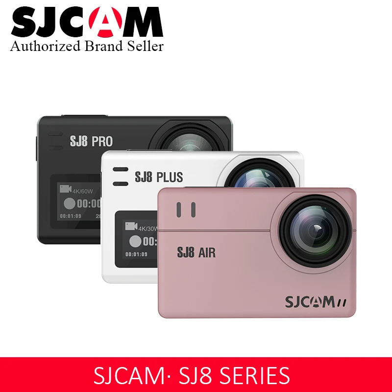 Акция SJCAM 4K Экшн камера SJ8 серии Air & Plus Pro 1290P WIFI дистанционное управление