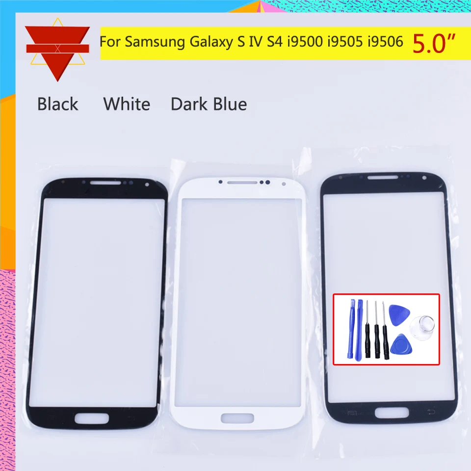 S4 сенсорный экран для Samsung Galaxy GT i9505 i9500 i9506 i9515 i337 Сенсорный стекло передней панели
