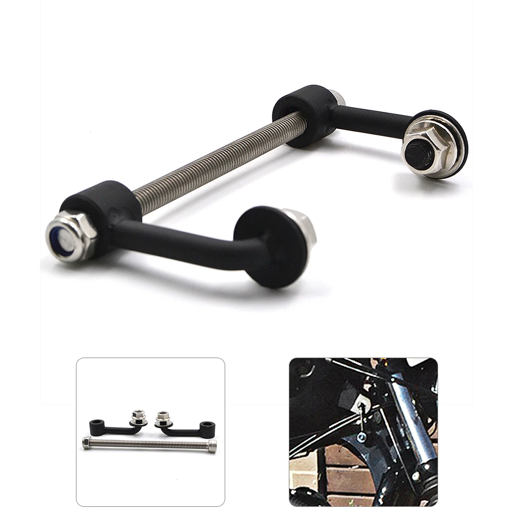 

Bjmoto Motorcycle Black Metal 2" Durable Gas Tank Lift Kit for Sportster Irons 883 XL Nightsters 1995-UP