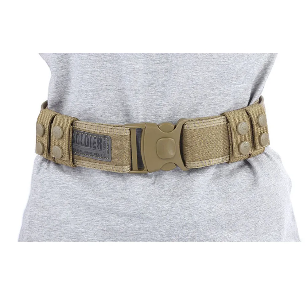 FREE SOLDIER Открытый Кемпинг Туризм Спорт износостойкий военный тактический ремень