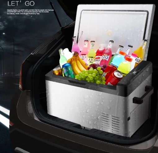 30L AC/DC12V/24 V автомобиль авто открытый Кемпер холодильник портативный кулер коробка для льда холодильник Компрессор морозильник холодильник-20 Deg. C