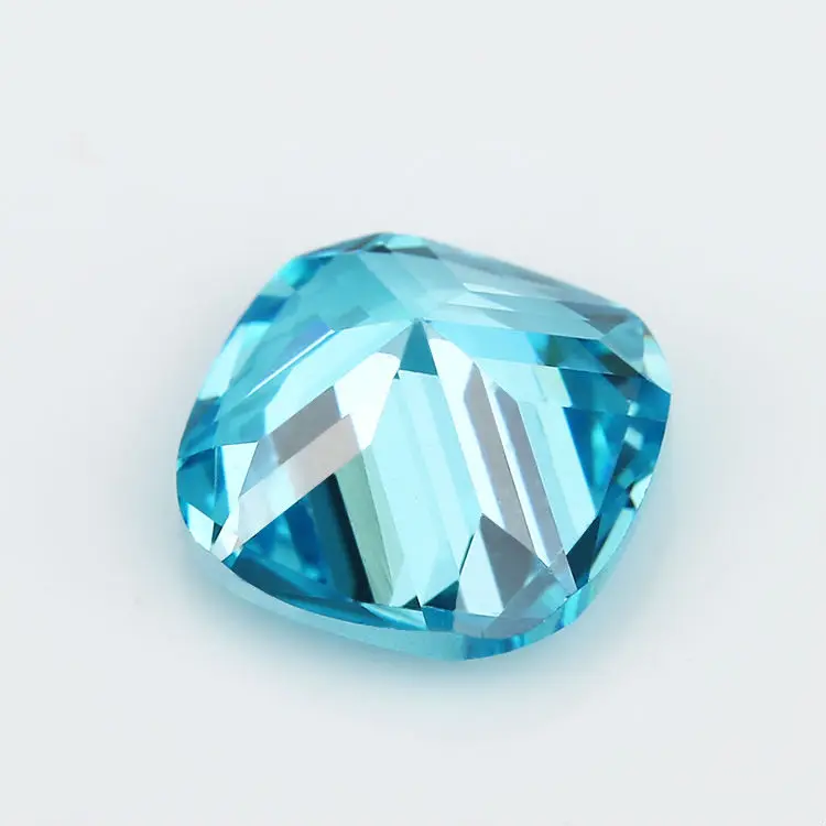 50 шт. 2x2 ~ 10x10 мм форма подушки Auqamarine синий цвет AAAAA искусственный камень