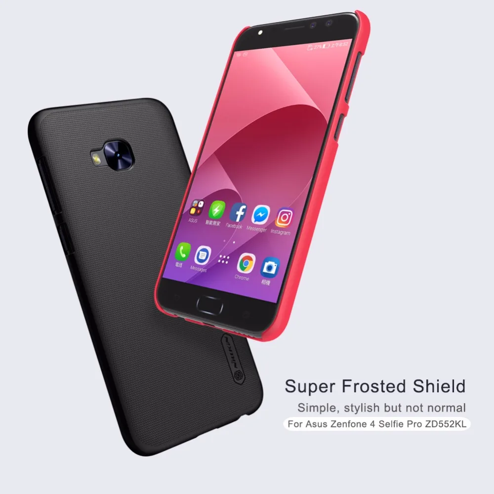Чехол Nillkin для телефона Asus Zenfone 4 Selfie Pro ZD552KL суперматовый защитный жесткий
