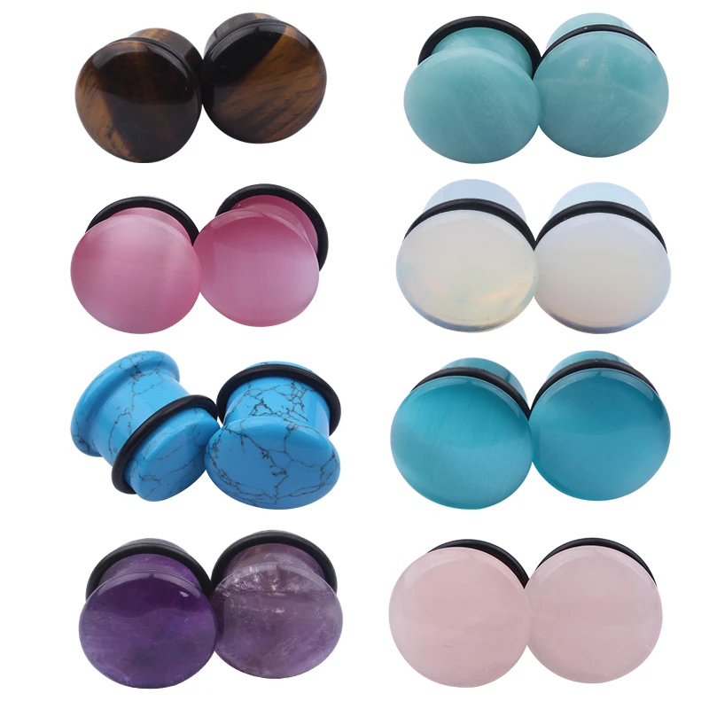 Новинка ушные растяжки и туннели с уплотнительными кольцами 4 м-16 мм из