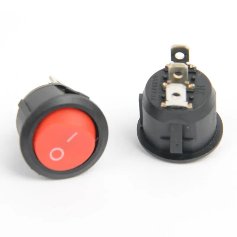 4pcs On/Off Green Red LED Lighted Round Rocker Switch Car Dash Dashboard BoatTruck RV Boat ATV Home |