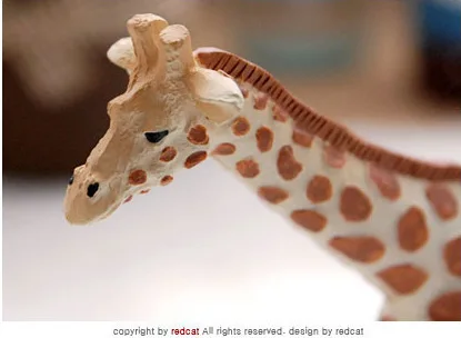 Креативный орнамент жираф украшение из смолы реквизит для съемки фотография