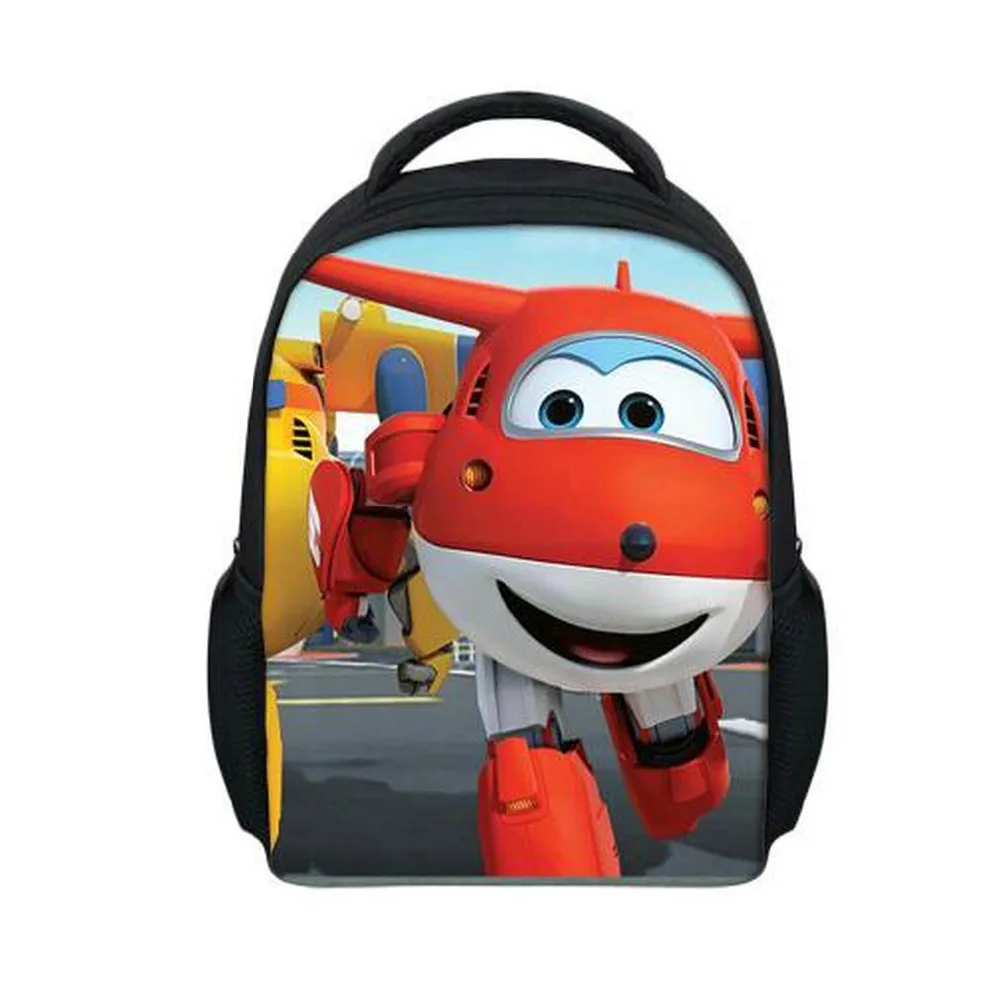 Школьные рюкзаки в стиле аниме Super Wings модный детский рюкзак на плечо дорожный для