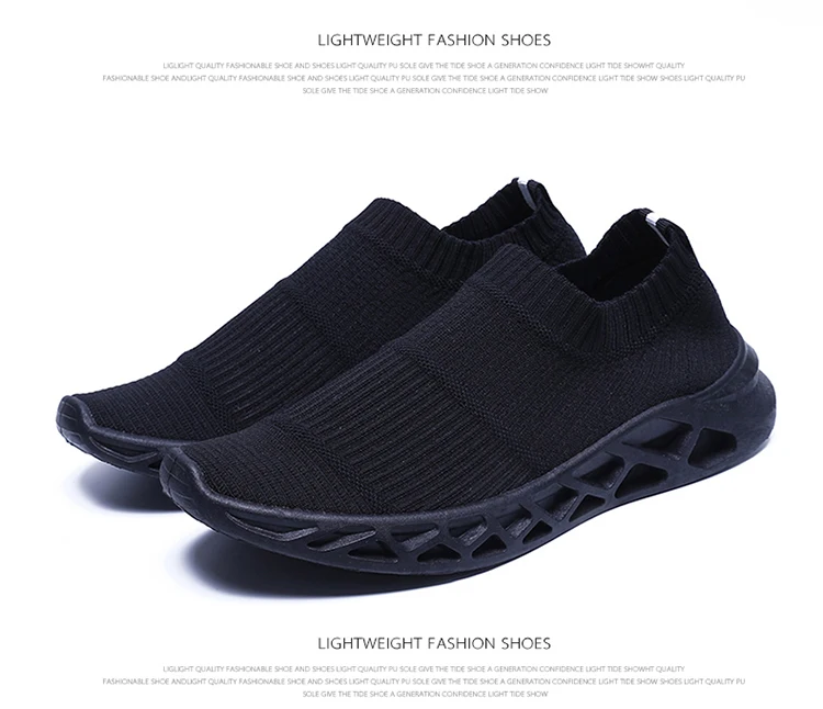 Мужская обувь; летние кроссовки Flyknit; дышащая повседневная обувь; лоферы на плоской подошве; мужские теннисные легкие удобные Прогулочные кроссовки