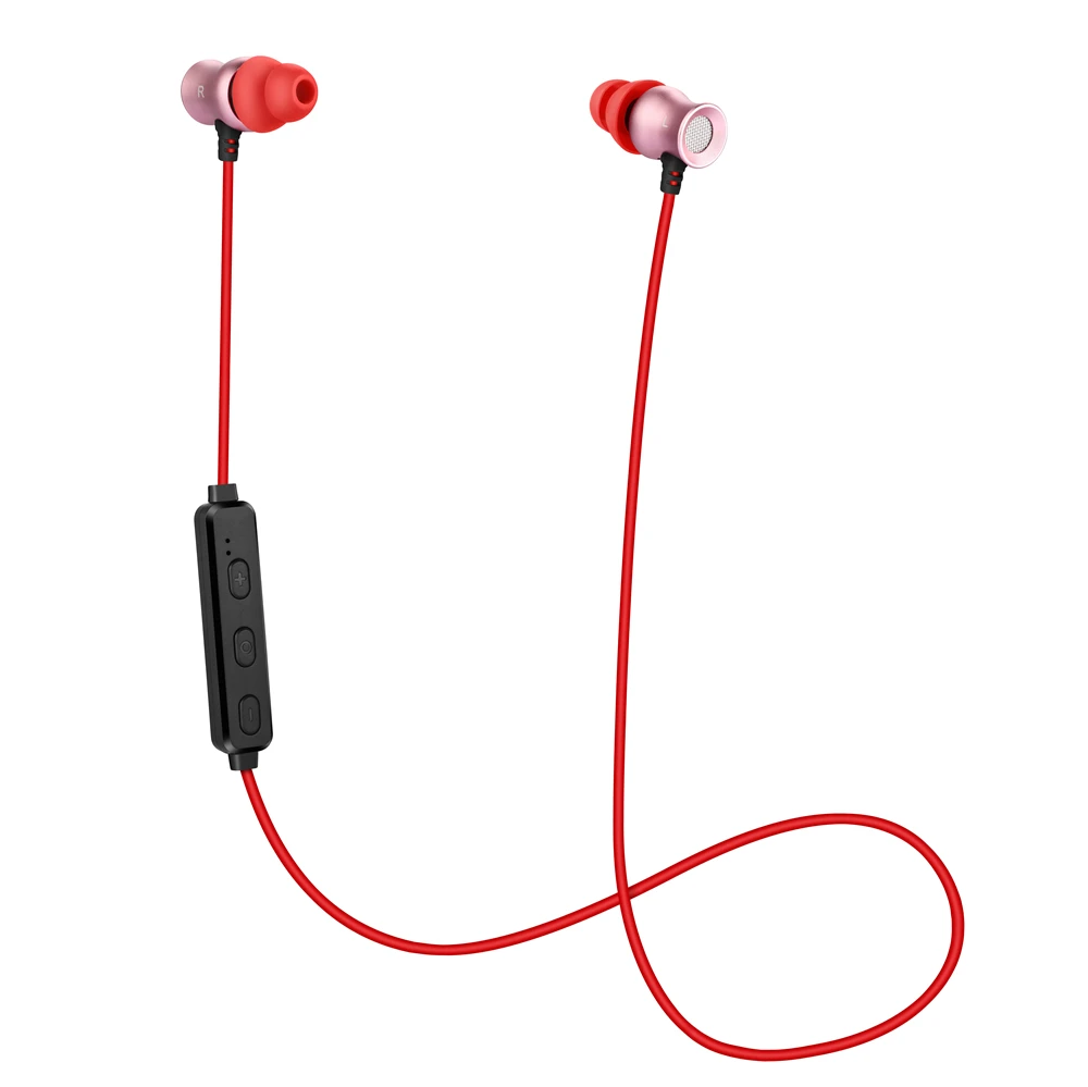 IPUDIS магнитные наушники Bluetooth Спортивные Беспроводные металлическая