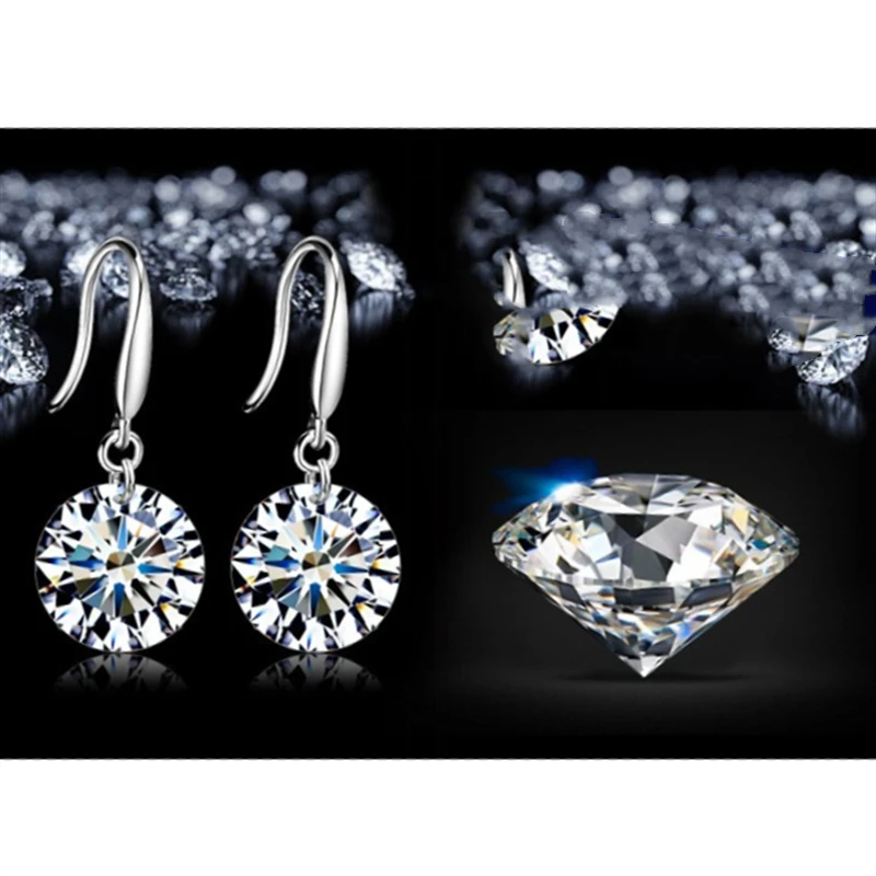 2018 модные Brincos Oorbellen Bijoux (украшения своими руками) Высокая-класс серебро ювелирные