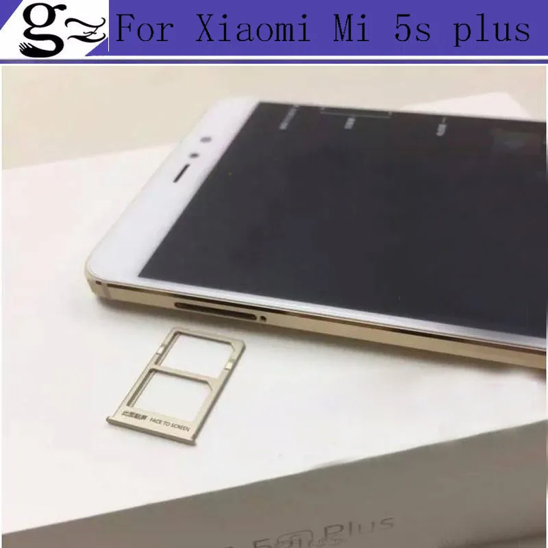 В наличии высокое качество слот для Sim карты держатель карт Xiaomi Mi 5s plus 5 7 дюйма