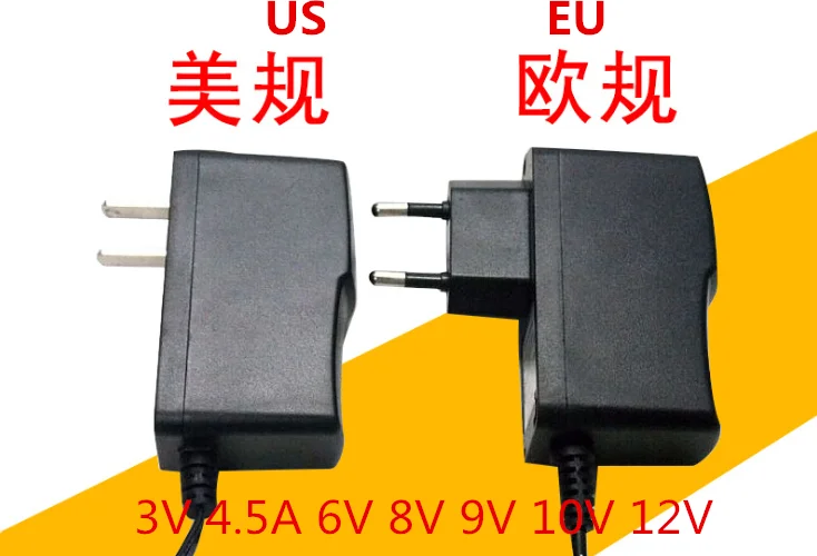 1pcs AC 110-240V DC 3V 4.5V 6V 8V 9V 10V 12V for 1A LED light strips power adapter 12 Volt 1 A Converter supply V | Электроника
