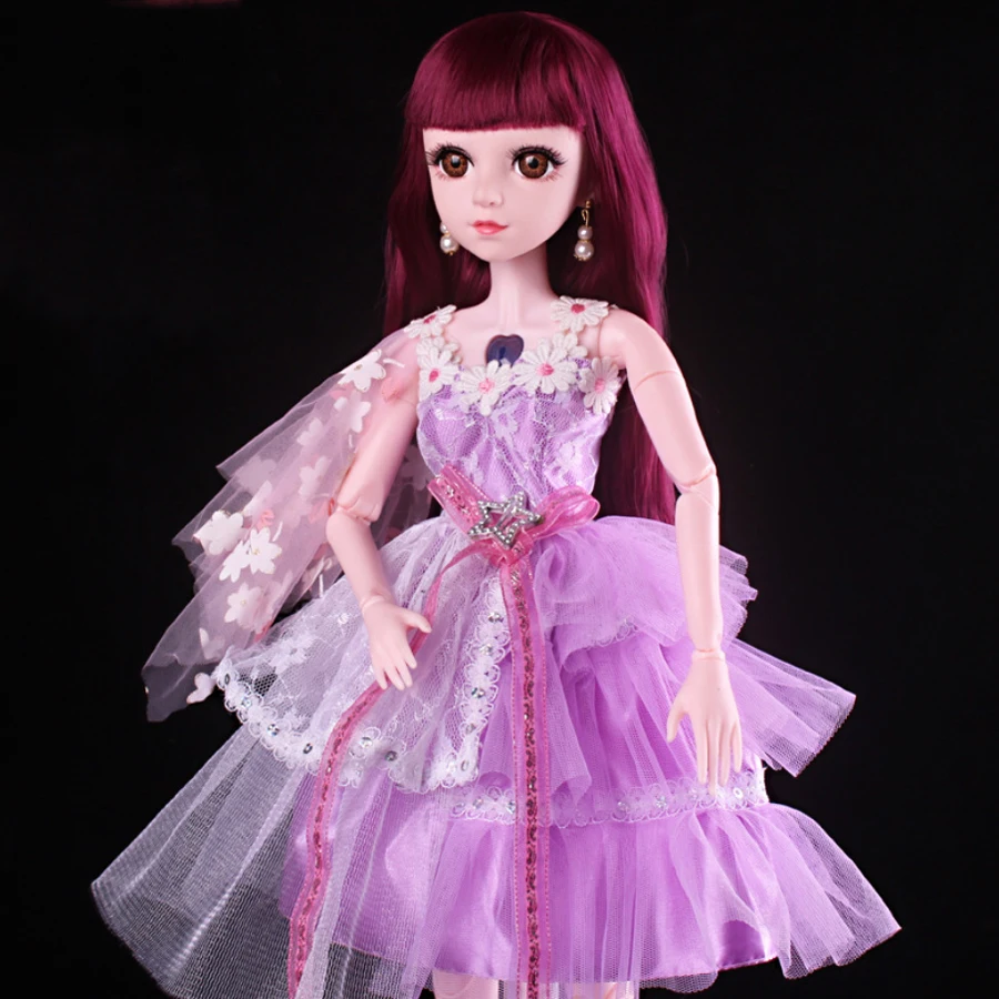 60 см BJD 18 суставов имитация смарт кукла принцесса говорящие игрушки девочка