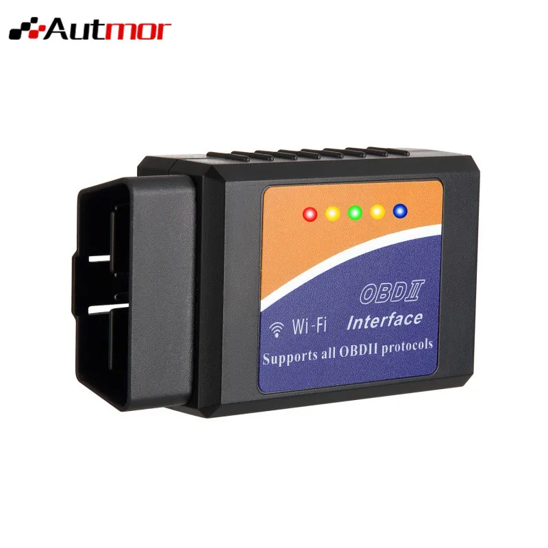 Автомобильный WIFI OBD 2 беспроводной считыватель кодов автомобиля сканирующий