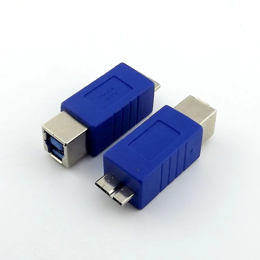1 шт. USB 3 0 B гнездовой к Micro Штекерный переходник разъем высокая скорость|usb 3.0|usb 3.0