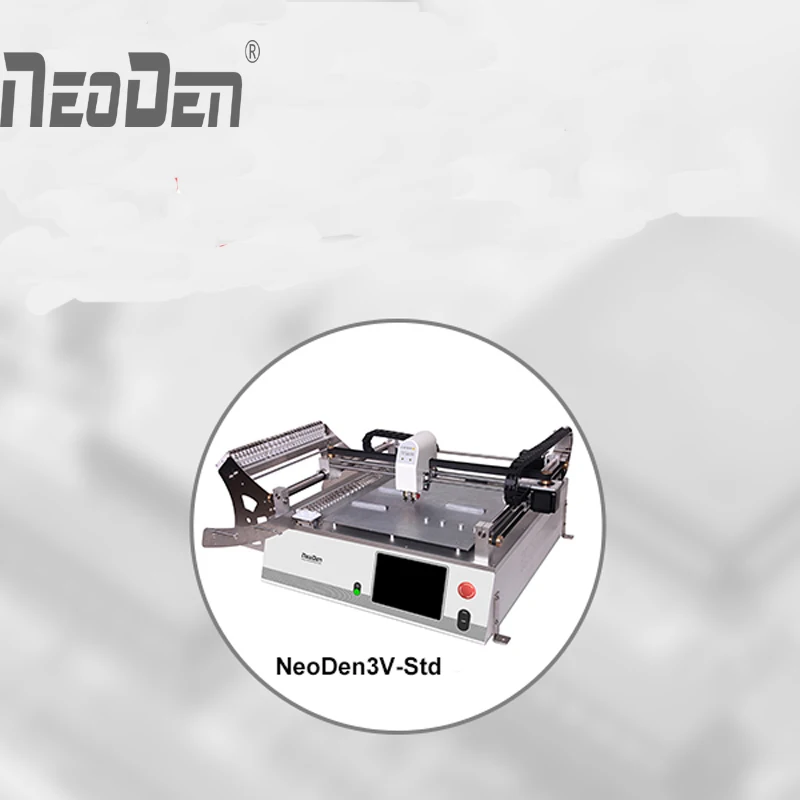2018 большой промотирования прототип SMT выбор и место машина NeoDen3V Std с 2 камерами +