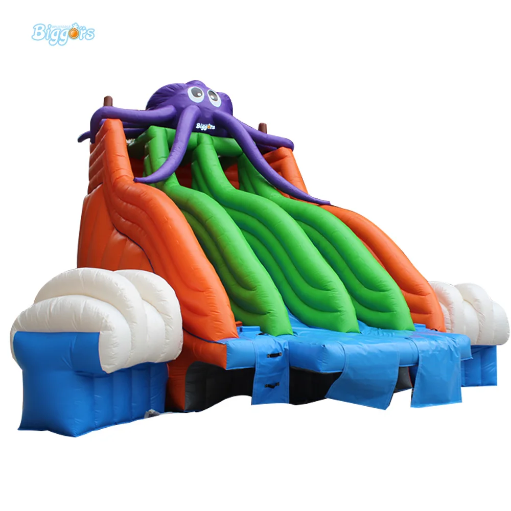 

Popular Inflatable Water Slide With Pool For kids And Adults