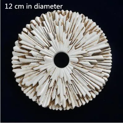 12 cm in diameter Простые современные креативные настенные украшения, настенные подвески для гостиной, настенные украшения, фоновая стена для телевизора, трехмерная ручка - Цвет: 12 cm in diameter