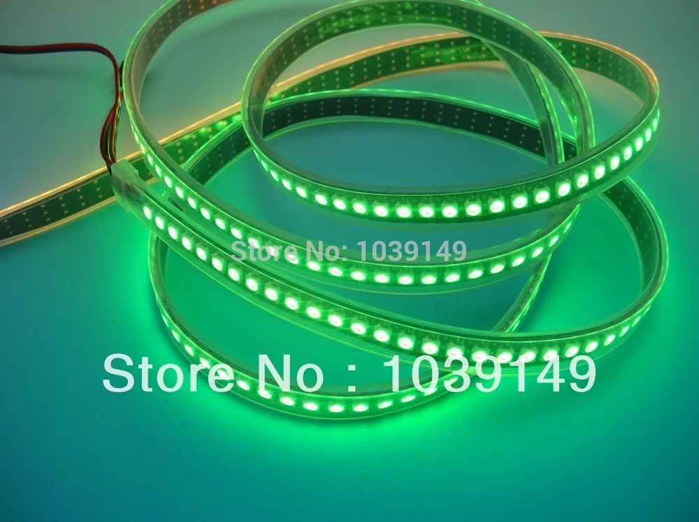 Пиксельная Светодиодная лента ws2811 ws2812b 5050 1 м 5 В вход smd 144 rgb цвет мечты