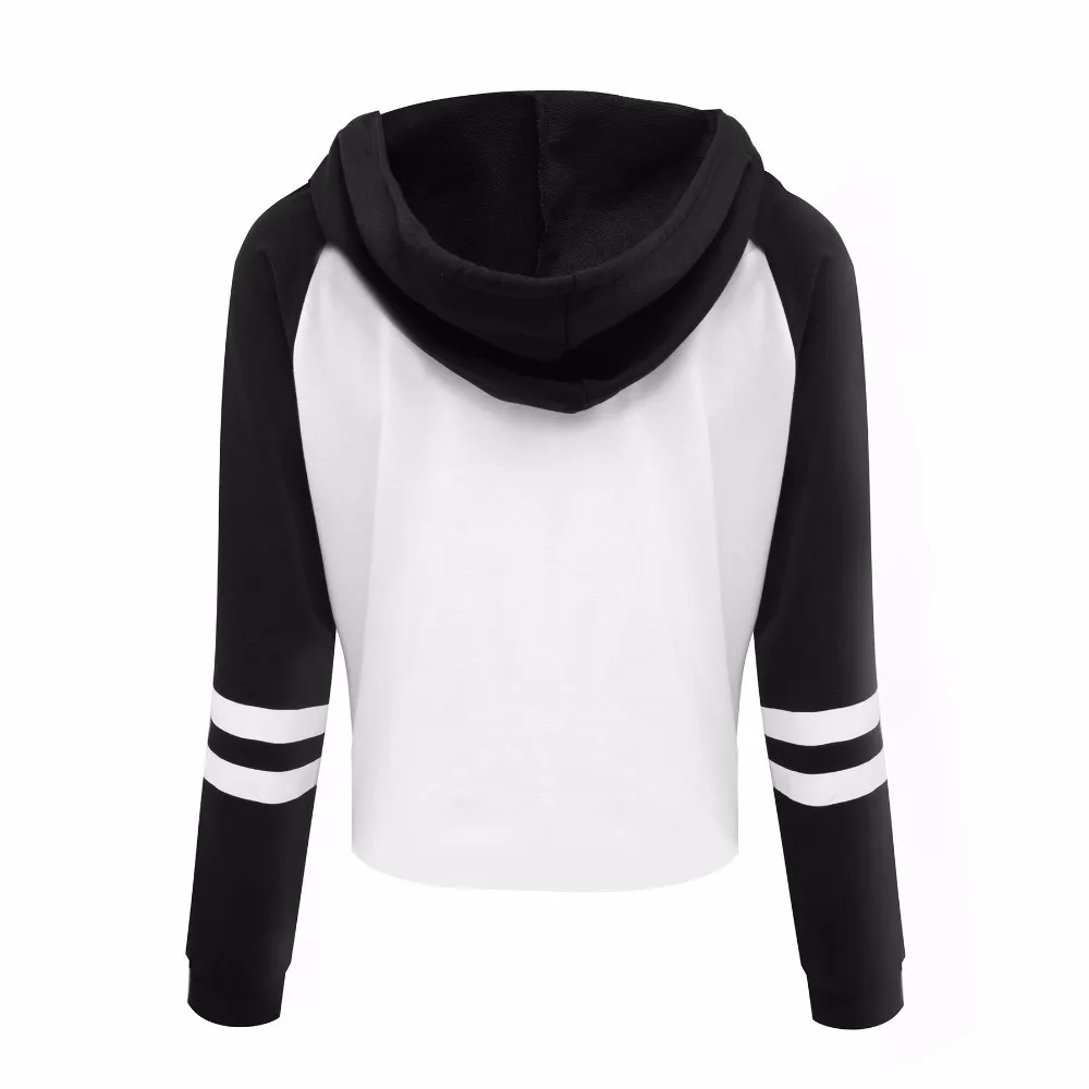 Harajuku Style Brand Fashion 2017 Autumn Long Sleeve Women Sweatshirt Letter Print Hoodies Hooded Tracksuit Jumper Pullover | Женская
