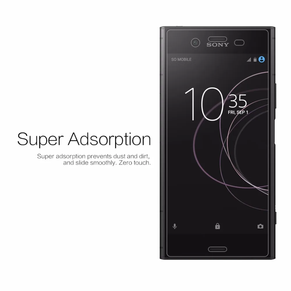 2 шт./лот для SONY Xperia XZ1 защита экрана NILLKIN матовая/кристально HD прозрачная