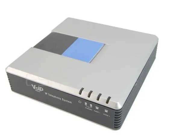 Разблокированный новый сетевой адаптер Linksys SPA9000 iP PBX Phone VOIP FXS FXO Port с
