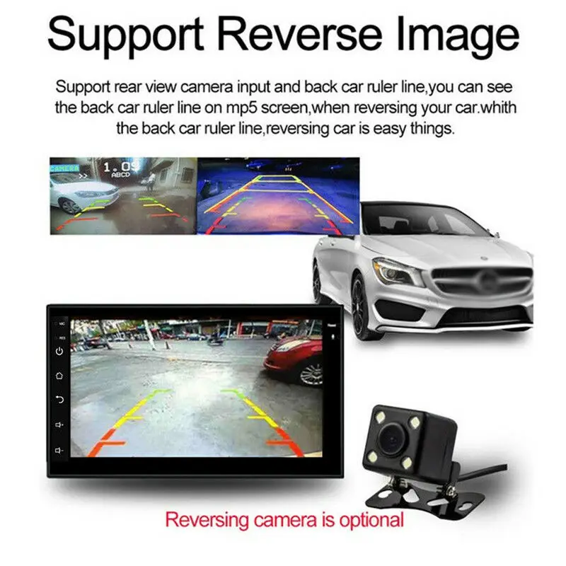 2 Din Android Car radio Multimedia Video Player Universal auto Stereo GPS MAP For Volkswagen Nissan Hyundai Kia toyota CR-V | Автомобили и