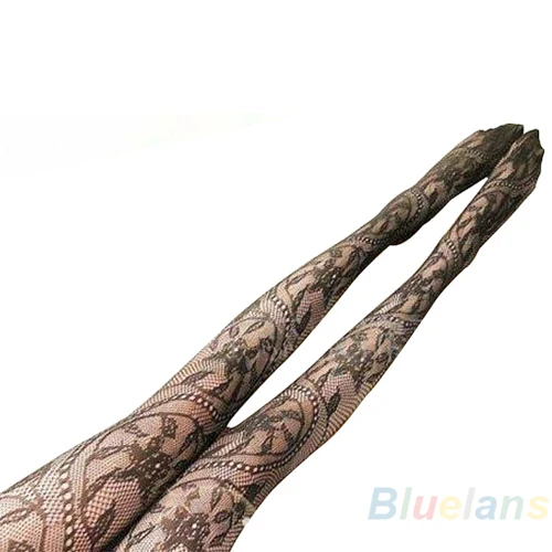 Ажурные кружевные колготки с узором черные Лидер продаж|pantyhose black|pattern pantyhosetights