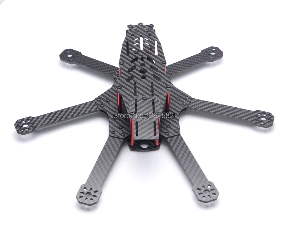 RD 290 RD290 мм Hexacopter рама 6 оси 3K Углеродное волокно для FPV|Детали и аксессуары| |