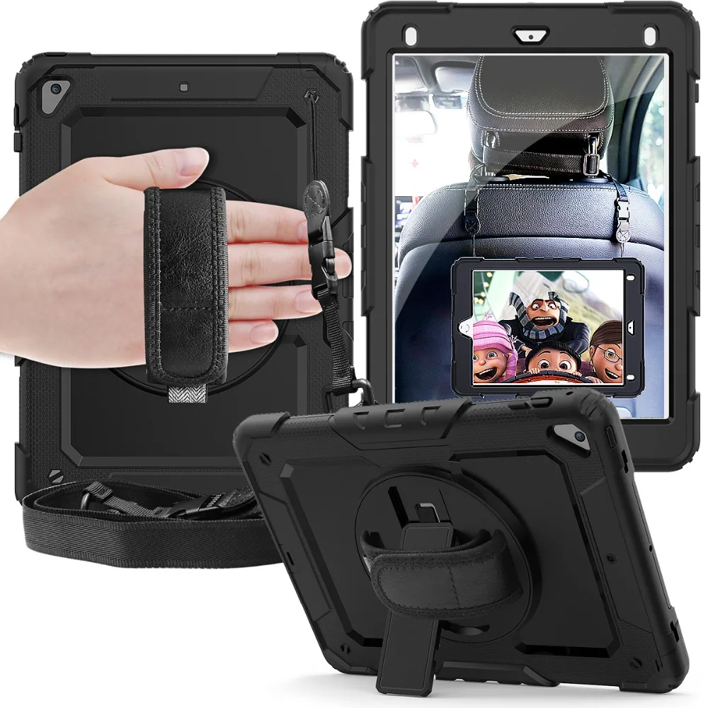 Новый чехол с поворотом на 360 градусов для IPad 9 7 дюймов 2017 2018 A1822 A1893 планшет