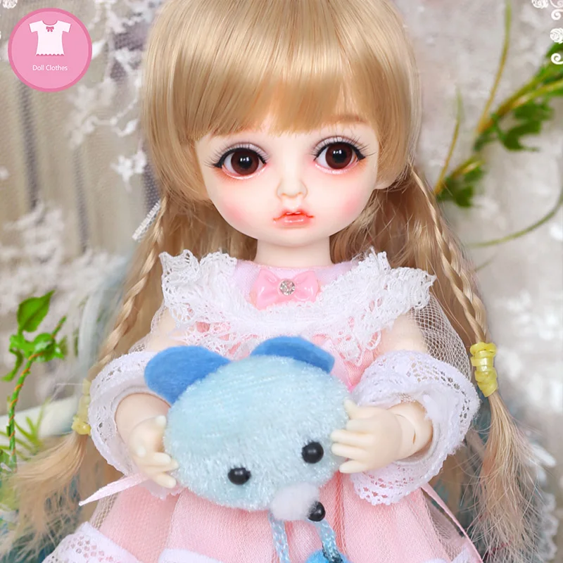 Одежда BJD 1/8 для куклы RL Monday Bamti милое розовое платье красивая юбка кукольные