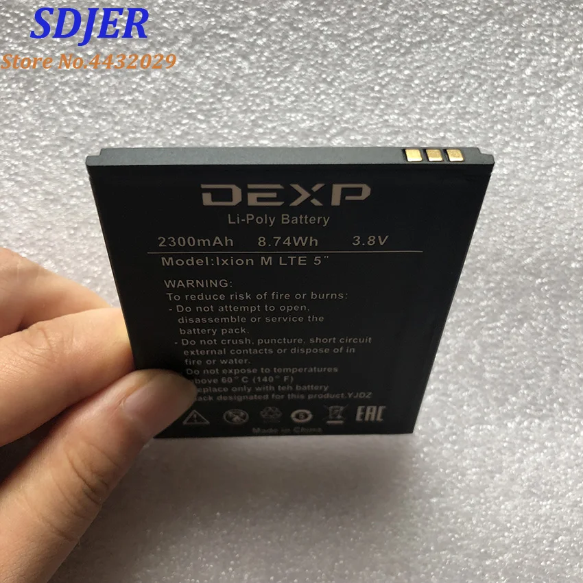 Для DEXP IXION M LTE 5 &quotбатарея 2300mah BP-4A-I мобильный телефон литий-ионный аккумулятор