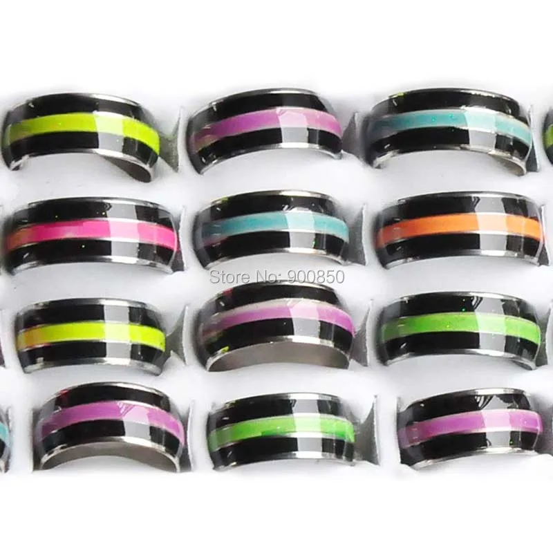 Кольца Меняющие цвет при температуре для мужчин и женщин Ювелирное Украшение