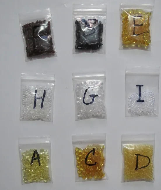 

Wig glue insolubility senior transparent yellow hair extension protomere 500 bag