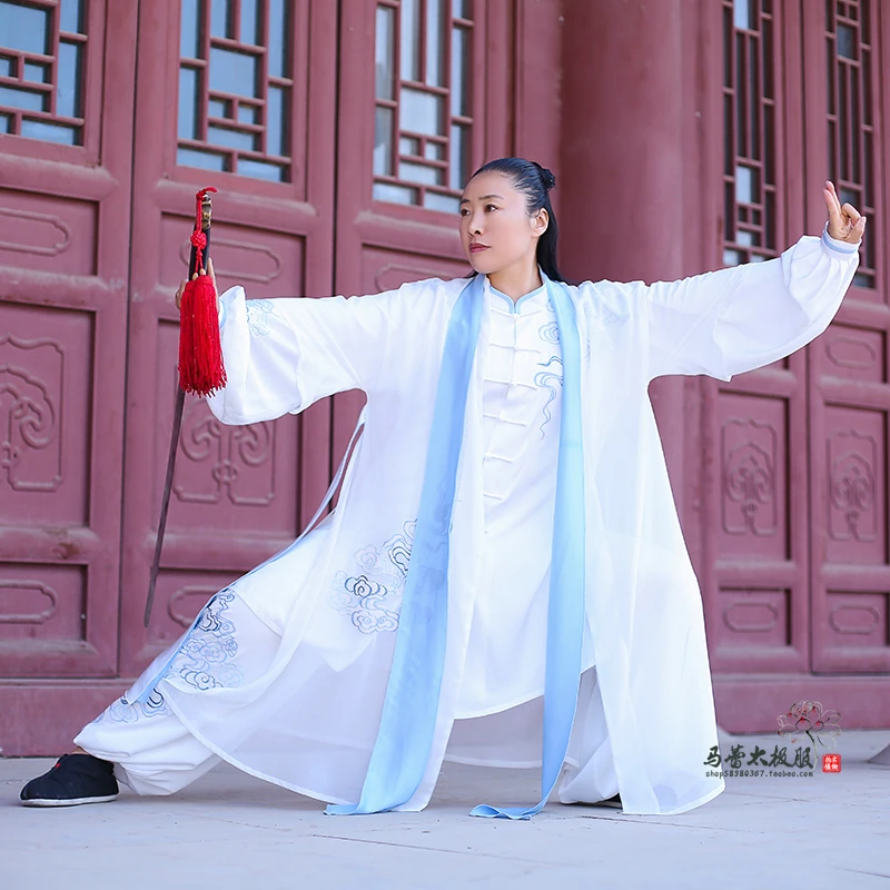 Горячая Распродажа Malei одежда для тайчи тайцзи женская ушу костюм кунг фу