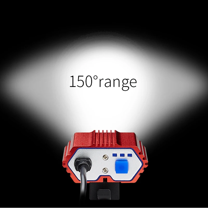 Для детей от 3 до 12 лет в Перезаряжаемые велосипед свет 2x Cree XML T6 светодиодная