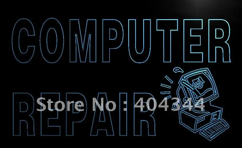

LB719-ремонт компьютера, новый дисплей светодиодный светодиодная неоновая светосветильник вывеска