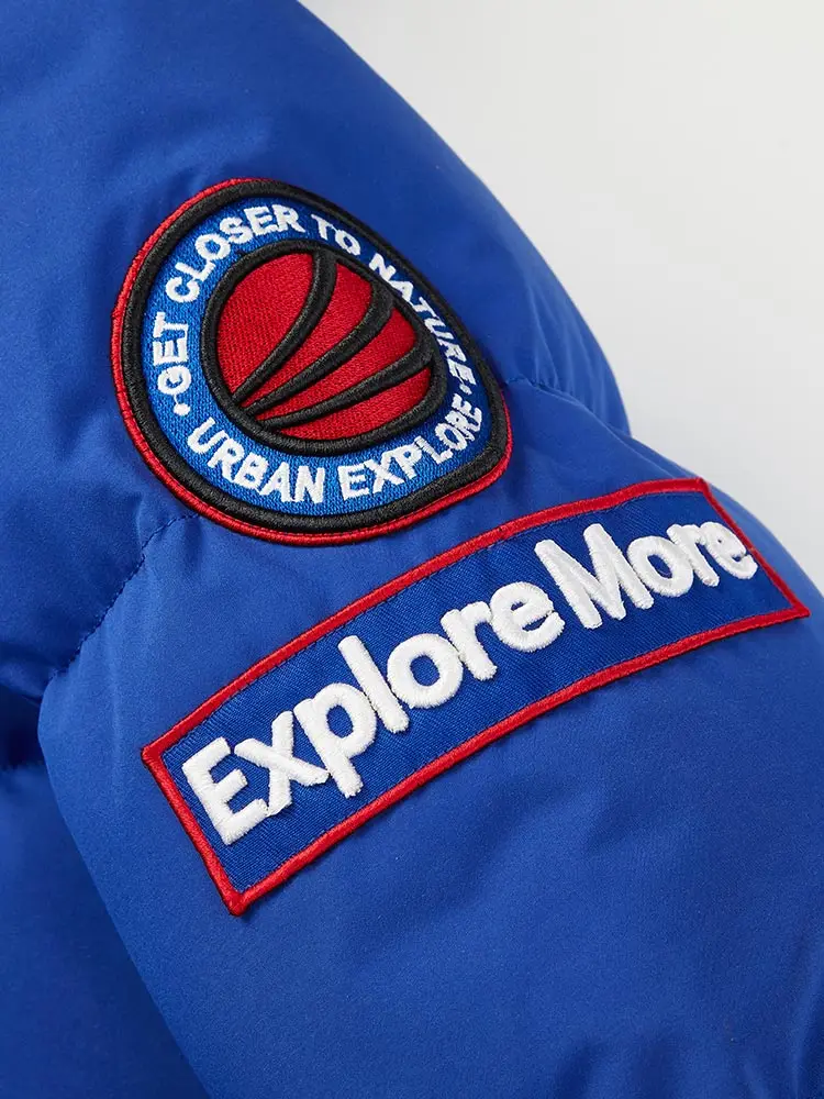 BOSIDENG мужской длинный толстый пуховик с капюшоном холодная зимняя модная куртка