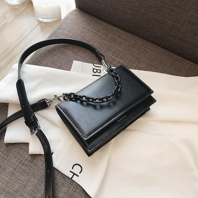 2019 простые женские сумки новая женская сумка через плечо портативная однотонная