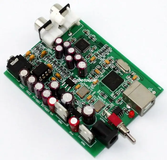 Звуковая карта XMOS U8 + AK4490 AMP NE5532 USB DAC декодер выход для наушников Поддержка PCM 192 кГц