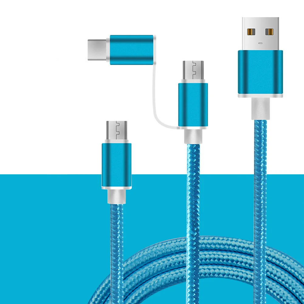 Мобильный телефон зарядное устройство usb multi быстрый заряд кабеля случайный тип c