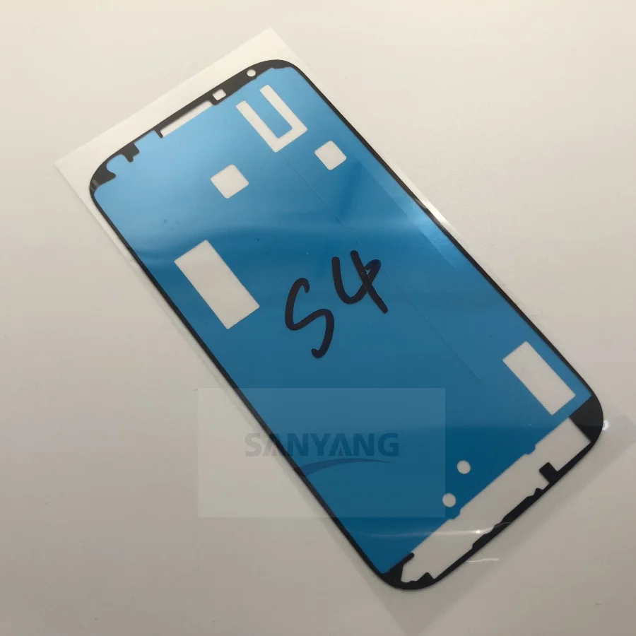 Оригинальная наклейка на переднюю панель клейкая лента для Samsung Galaxy S4 I9500 9505 S5 G900