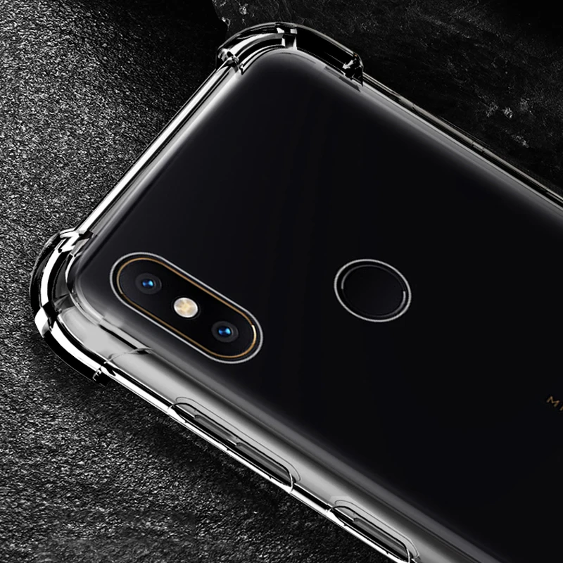 Xinwen Роскошный прозрачный ТПУ Оригинальный чехол для телефона Xiaomi Mi Mix 2 s mix2s