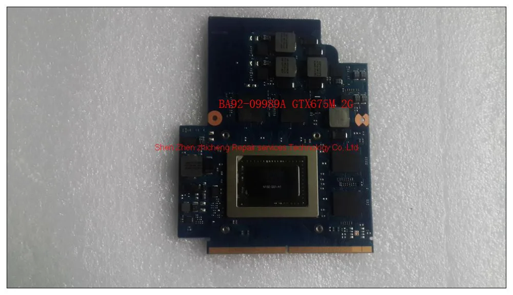 Для samsung NP700G7 NP700G7C ноутбук Графика доски карточки BA92-09989A GTX675M N13E-GS1-A1 2 Гб BA92-08800A HD6970 216-08110002 ГБ