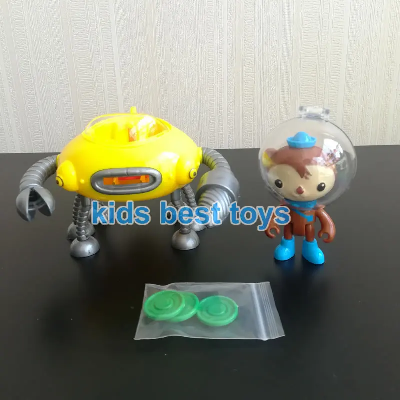 Octonauts игрушки подводных GUP A лодки корабль с фигурками капитан барнаклс Kwazi Baby
