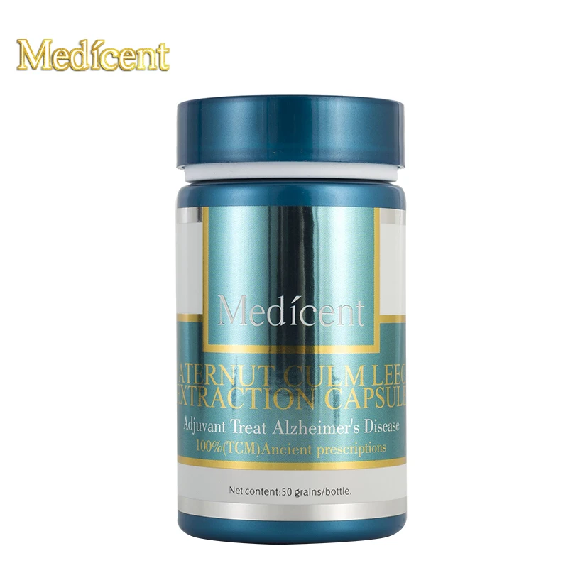 

Medicent Waternut Culm Leech Extraction Capsule, Adjuvant Help Alzheimer's Disease, Help Multiple infarct dementia, For eldly.