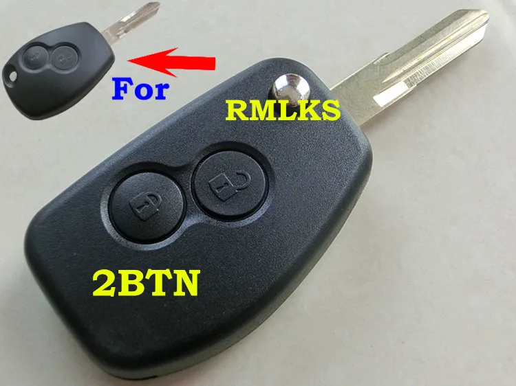 Модифицированный чехол для ключа RMLKS 2 с 3 кнопками Renault Dacia Duster Clio Espace Складной
