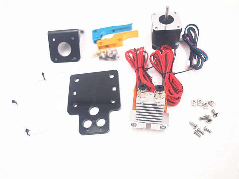 

Funssor Tarantula 3D printer Dual Extruder Upgrade Fully Kits Dual Extruder kit 12V Nema 17 stepping motor